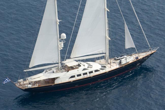 Luxury Sailboat Charter Yacht